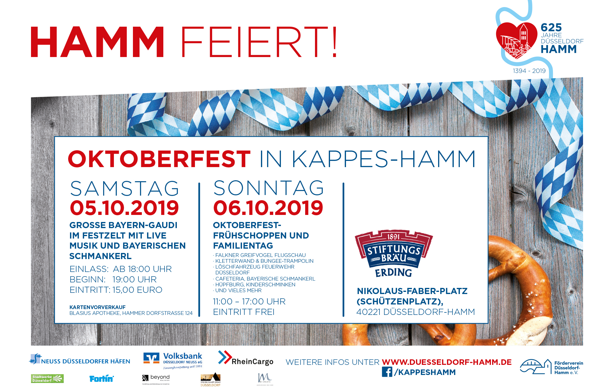 Hamm feiert ein Oktoberfest 2019